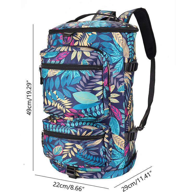 Floral Travel Bookbag
